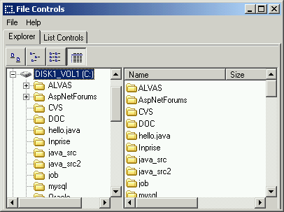 Screenshot of Alvas.FileControls